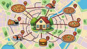 Delivery Route Map
