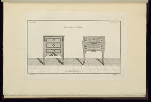 Demies Commodes à l'Angloise