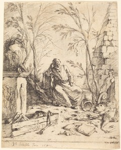 Democritus Meditating