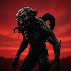Demogorgon Silhouette