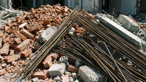 Demolition Site Rubble