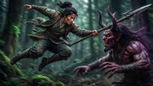 Demon Hunter in Action