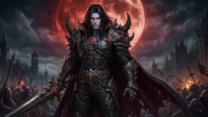 Demon Hunter Under Blood Moon