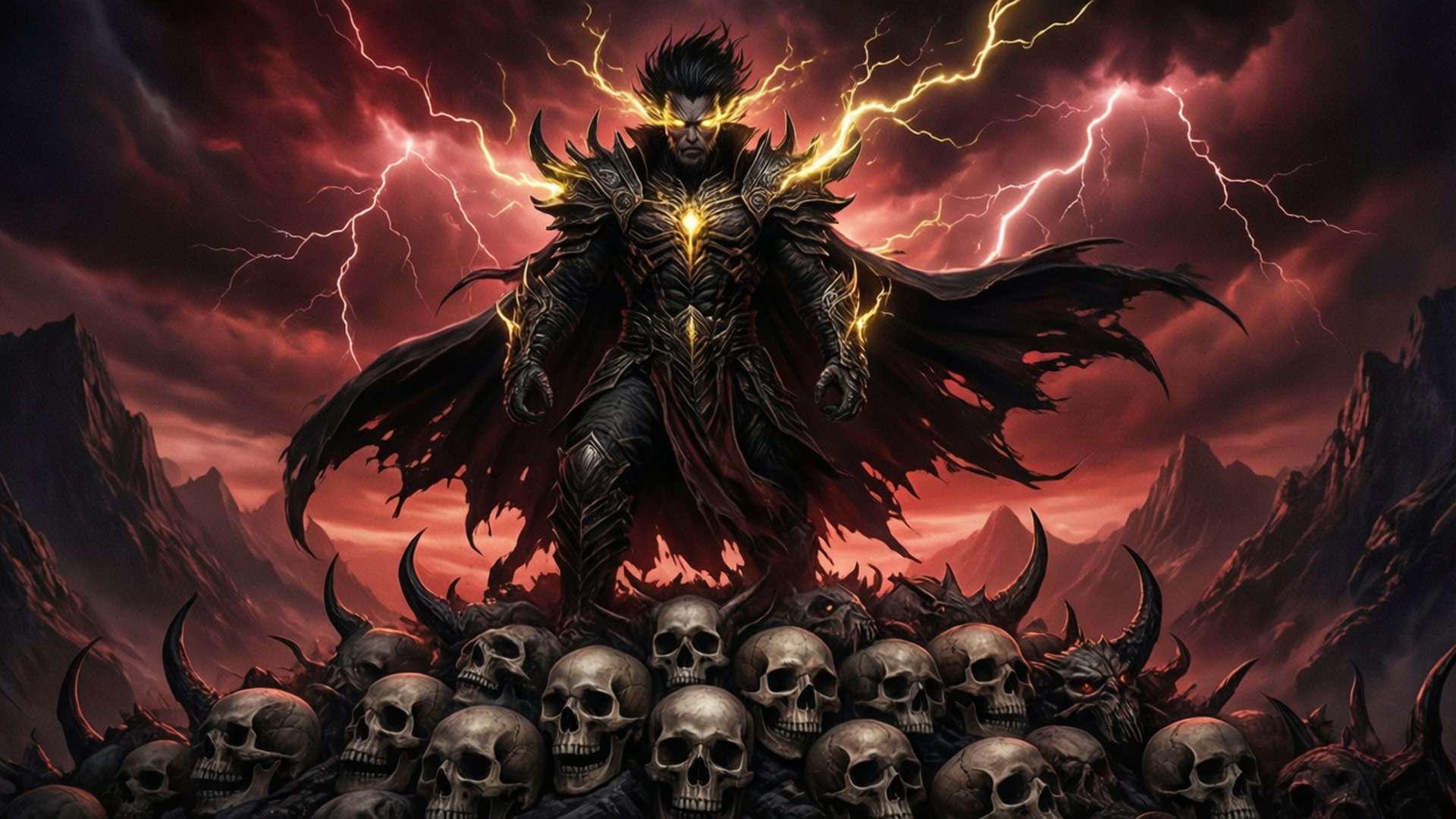 Demon King's Throne by Wallpapers.art Studio