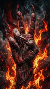 Demonic Hand Sign