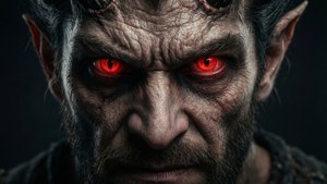 Demonic Red Eyes