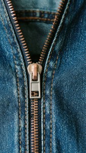 Denim Jeans Zipper
