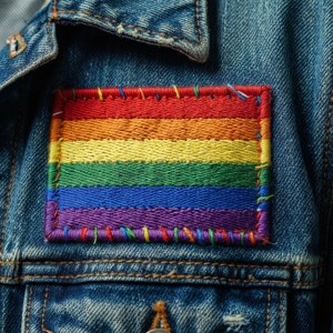 Denim Pride Patch