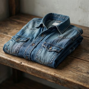 Denim Shirt Fold