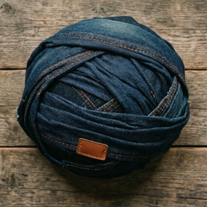 Denim Stitched Yamaka