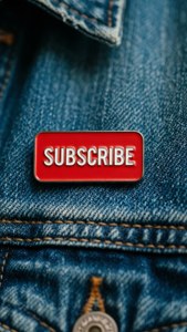 Denim Subscribe Pin