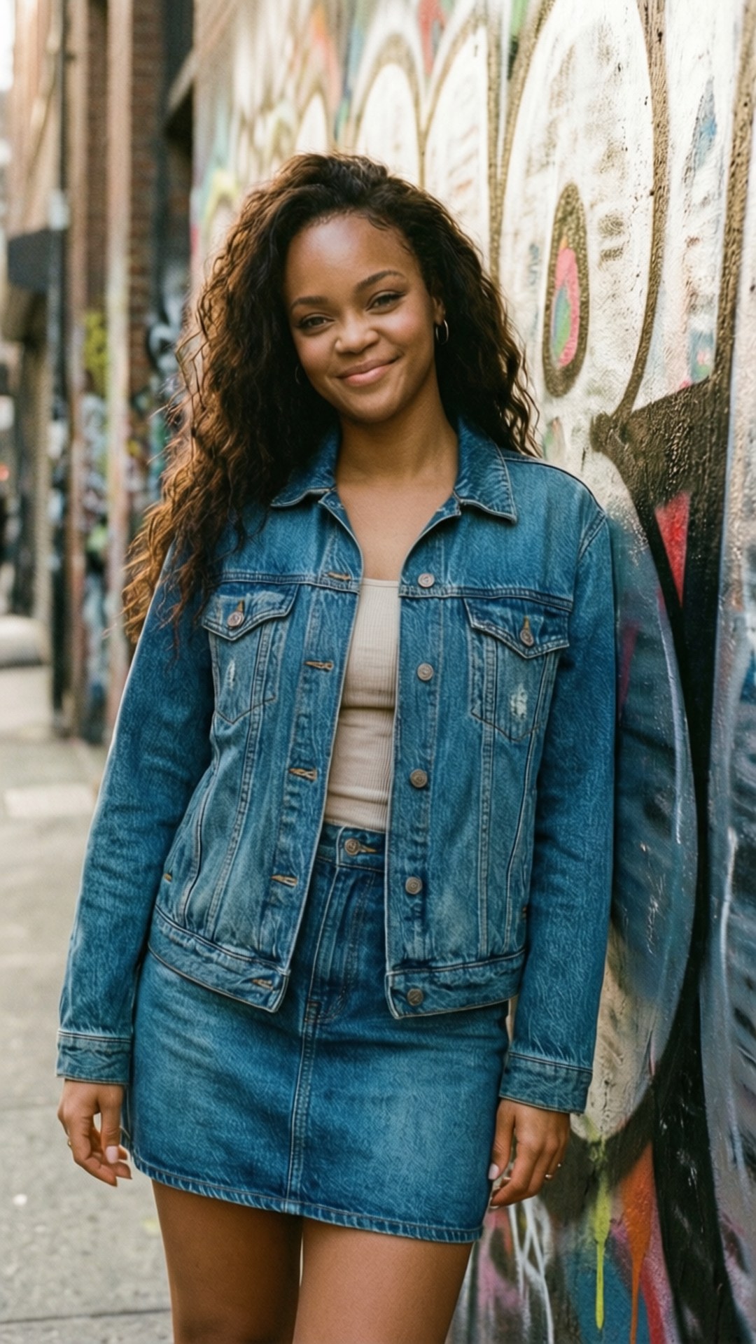 Denim Vibes by Wallpapers.art Studio