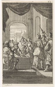 Denisette wordt voor de rechters gebracht, 1460