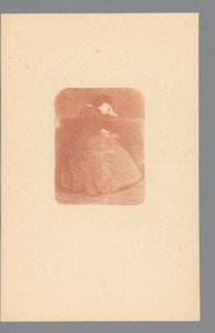 Denkende vrouw met boek