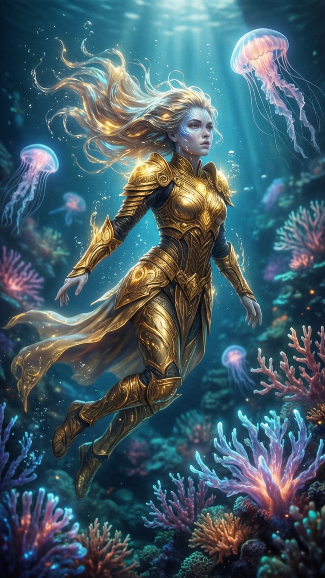 Depths of Light by Wallpapers.art Studio
