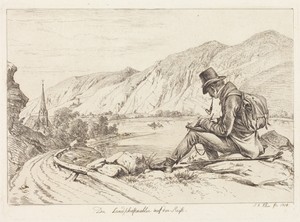 Der Landschaftmaler auf der Reise (The Landscape Painter on Tour)
