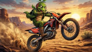 Desert Bike Chase