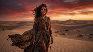 Desert Bohemian Sunset