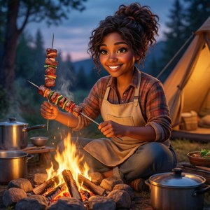 Desert Campfire