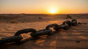 Desert Chain Sunset