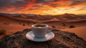Desert Espresso Sunset