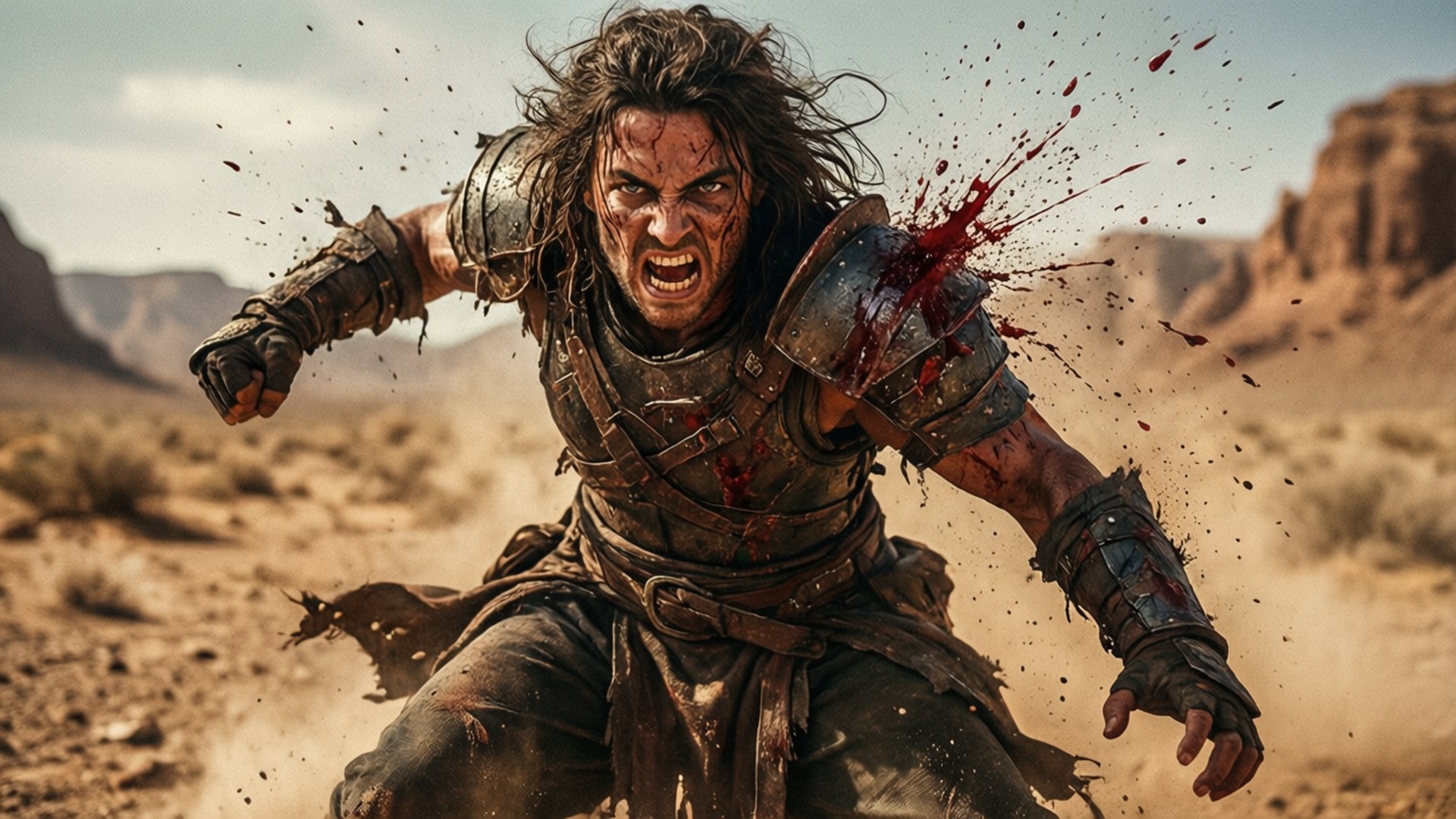 Desert Fury Combat by Wallpapers.art Studio
