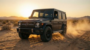 Desert G-Wagon Sunset