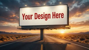 Desert Highway Billboard