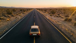 Desert Highway Shot