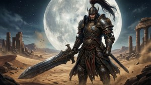 Desert Moon Warrior