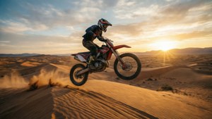Desert Motocross Jump