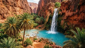 Desert Oasis Falls