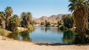 Desert Oasis Lake