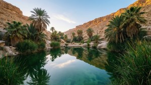 Desert Oasis Serenity