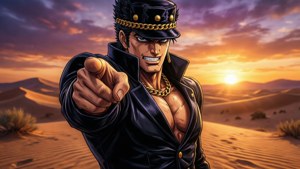 Desert Pointing Pose