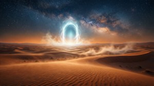 Desert Portal of Light