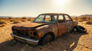 Desert Ruin Wreck