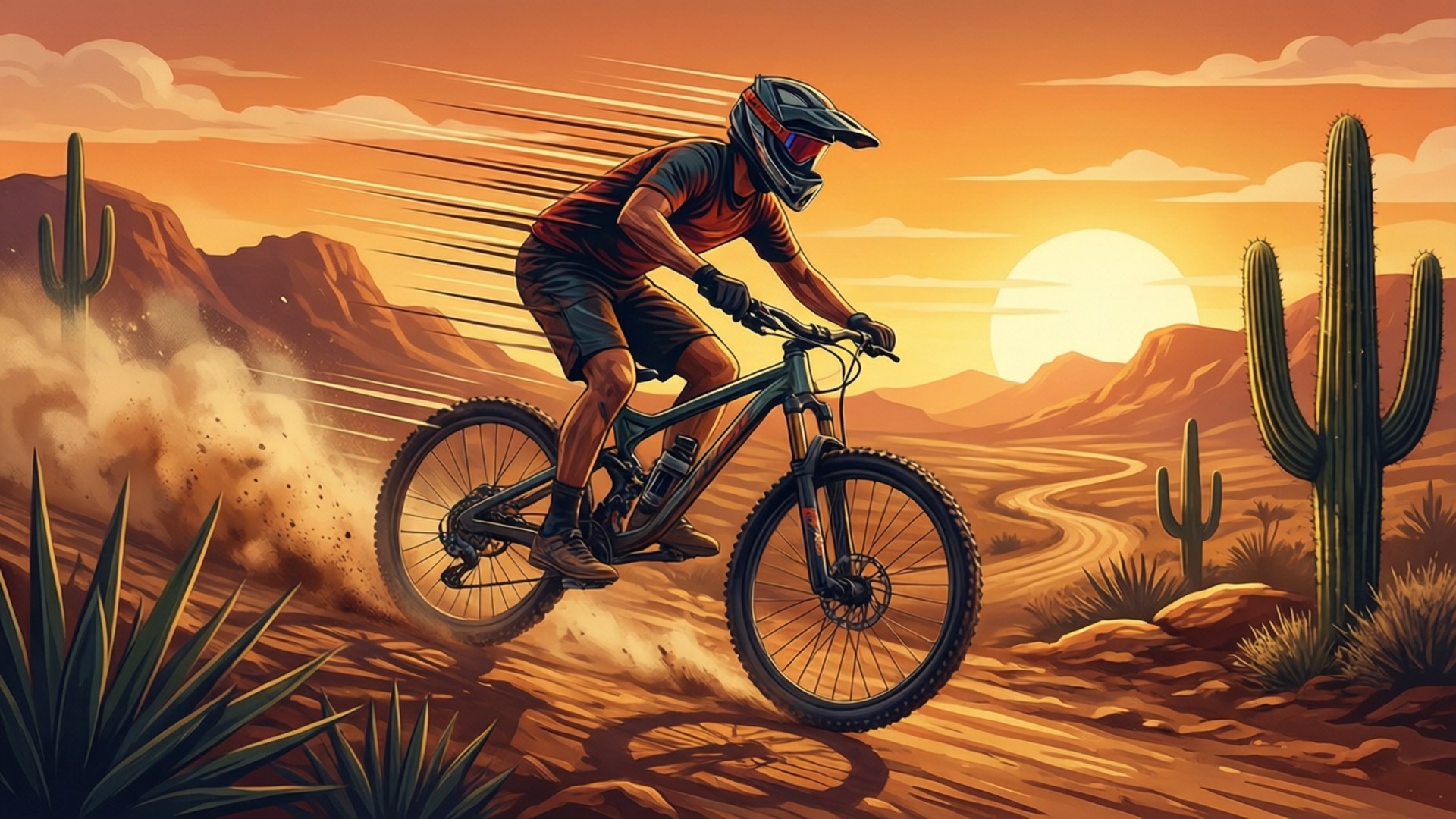 Desert Rush by Wallpapers.art Studio