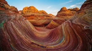 Desert Striped Rocks