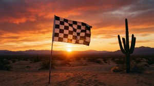 Desert Sunset Finish