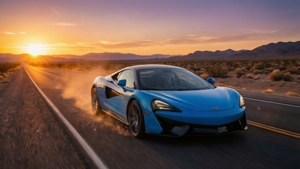 Desert Sunset McLaren GT