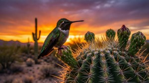Desert Sunset Perch