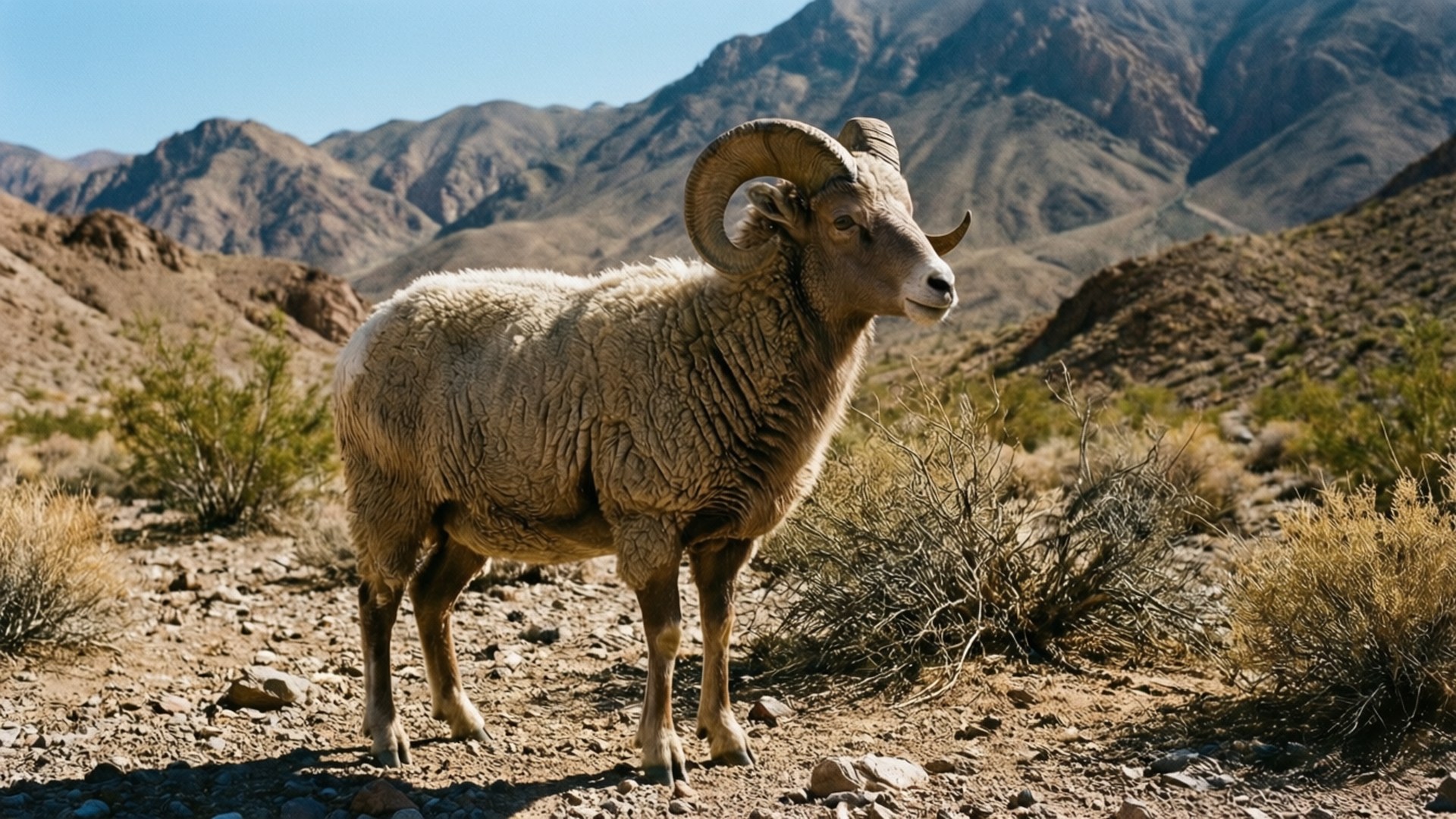 Desert Urial by Wallpapers.art Studio