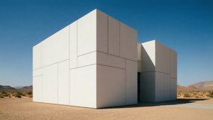 Desert White Cube