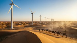 Desert Wind Turbines