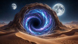 Desert Wormhole Portal