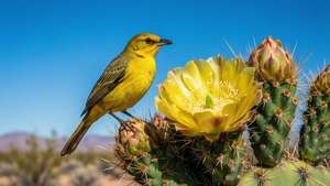 Desert Yellow Bird
