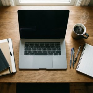 Desk Flat Lay