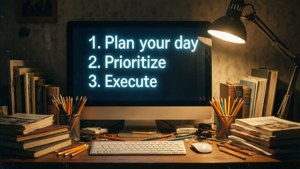 Desk Productivity Tips