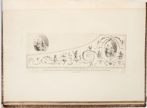 DESSUS DE CLAVECIN GRAVÉ D'APRES LE DESSEIN ORIGINAL INVENTÉ PAR WATEAU